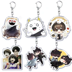 Omniscient Readers Chibi Keychains for Accessories Bag Kim Dokja Yoo Joonghyuk Han Sooyoung Keyring Jewelry Friends Fans Gifts
