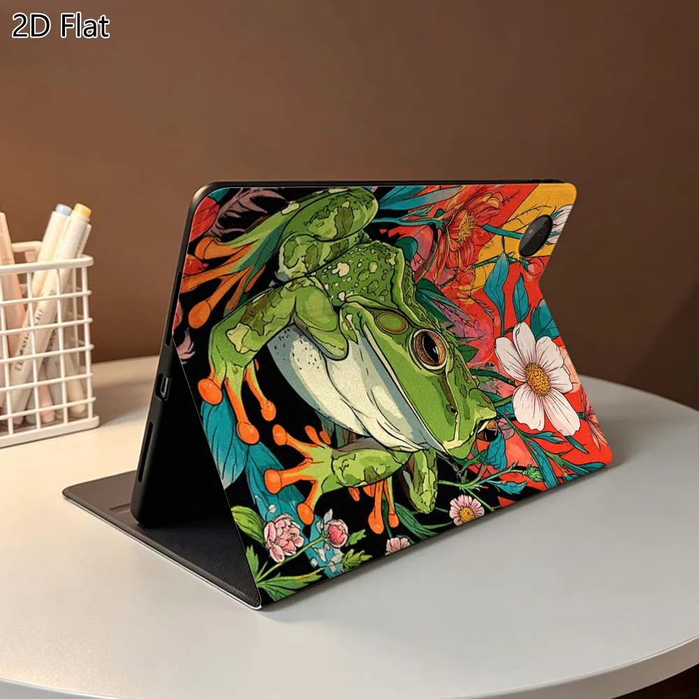 Creative Frog Design For Lenovo Xiaoxin Pad Pro Tab K11 K10 Y900 3rd Y700 P11 P12 11.5 12.7 8.8 Inch Tablet Case Gift