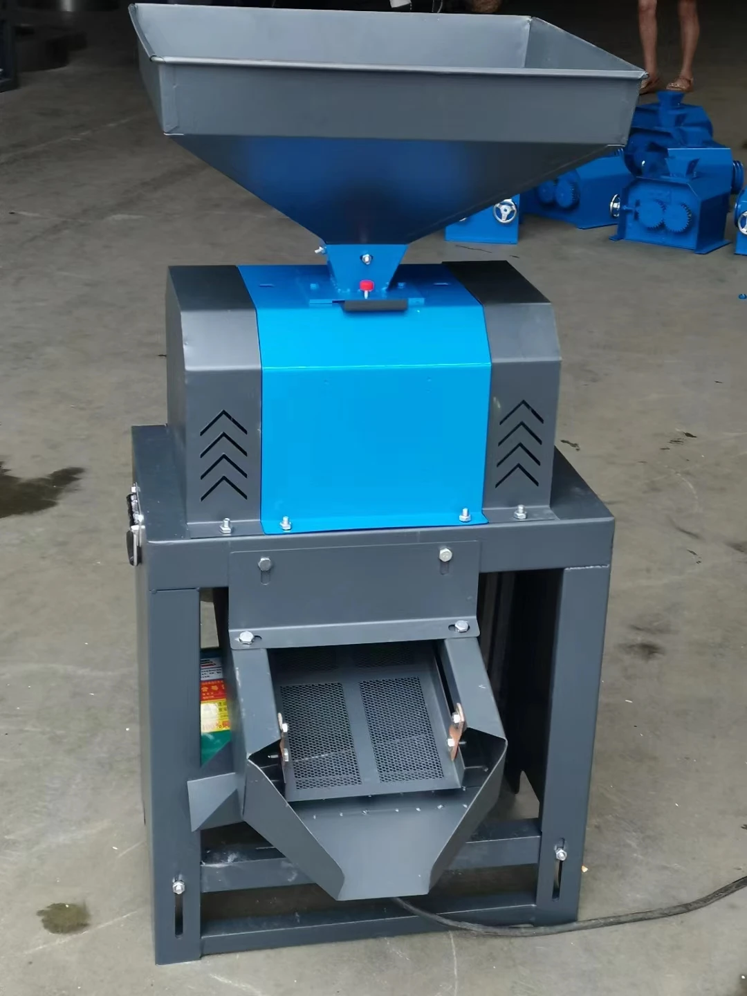 المنزلية الصغيرة تغذية الذرة سحق بيليه آلة كسارة فول الصويا آلة حصى الذرة آلة سحق #5