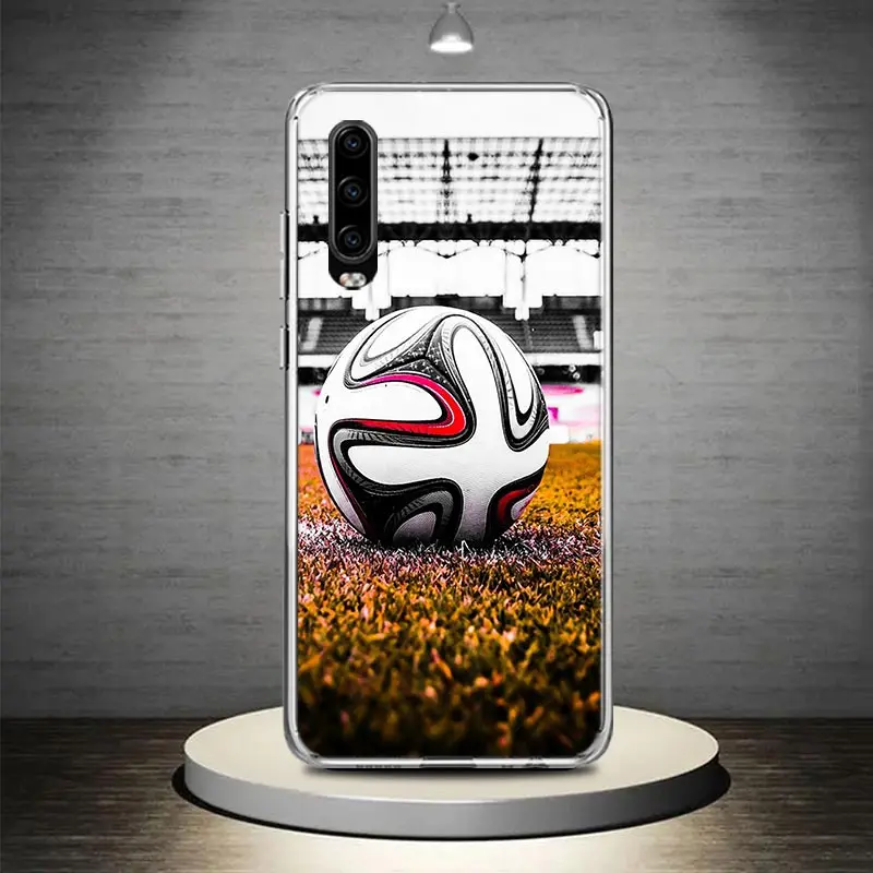 Football Soccer Ball Design Phone Cover Case For Huawei P30 P40 P10 P50 P20 Lite P Mate 10 20 30 40 Pro + Art Pattern Coque Fund