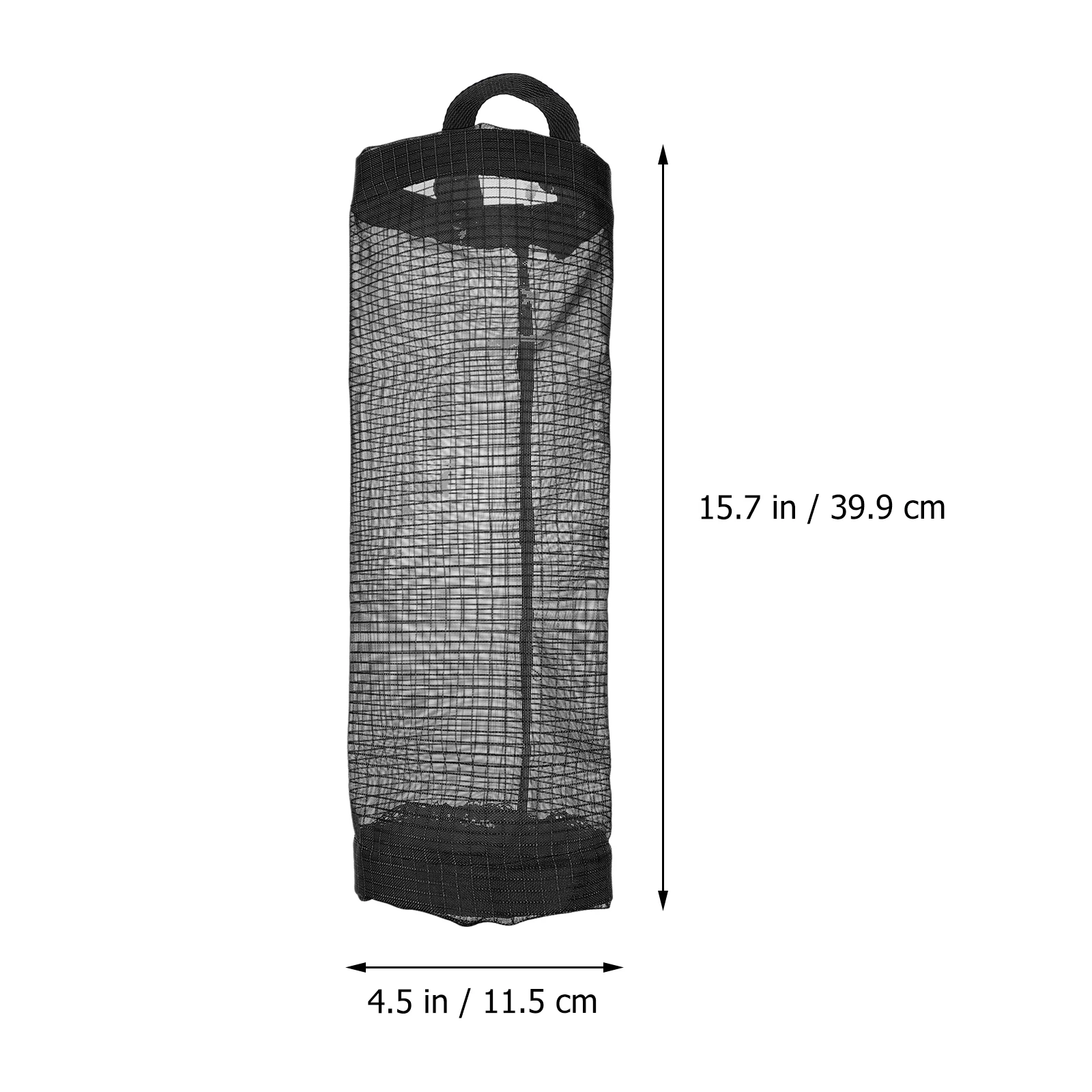 

High Grade Polyester Mesh Storage Bag Grocery Holder Portable Handle Hanging Design Vertical Space Saver Kitchen Shopping