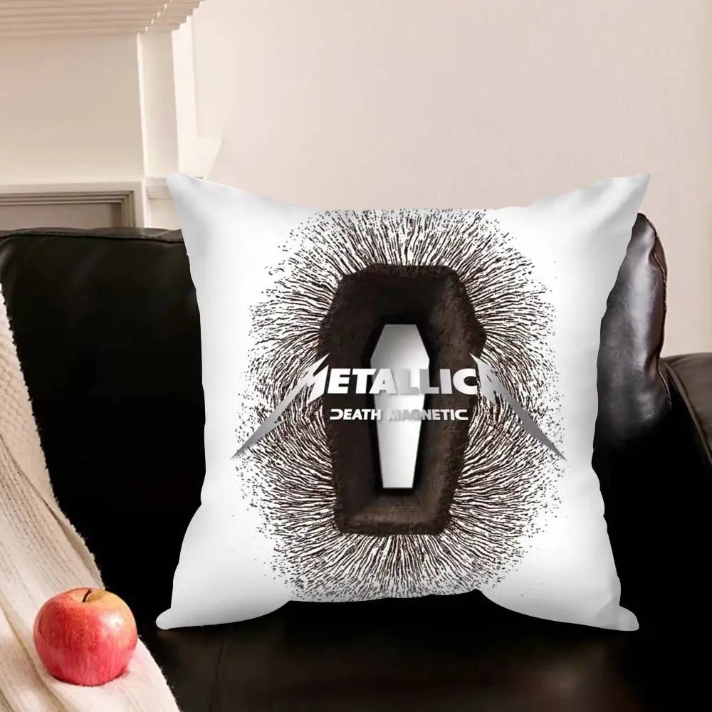 B-Band 72-Seasons-M-Metallicas-S  Pillowcase for Sofa Room Office Decor Printing Protector Cushion Cover Valentine gift Custom