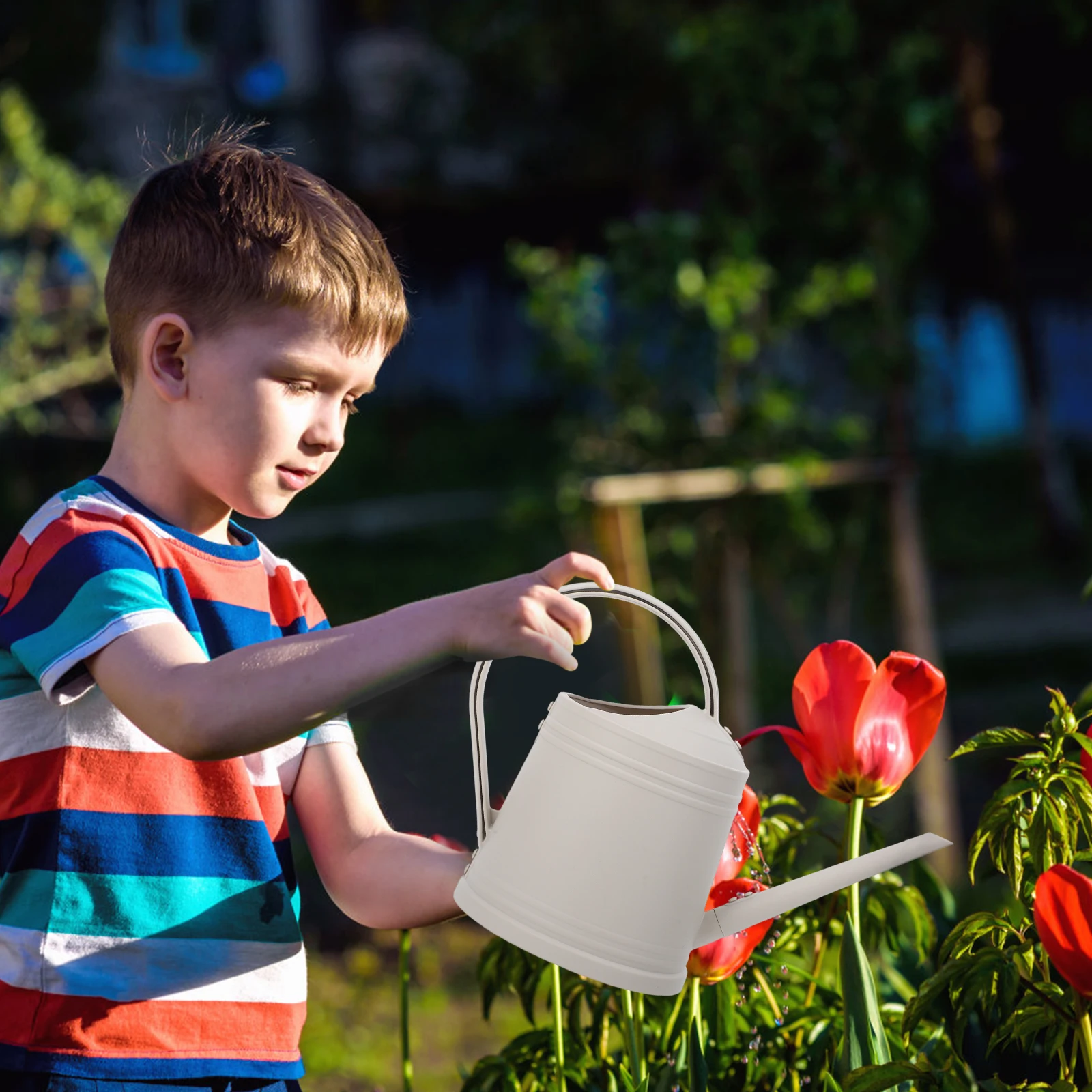 

Watering Can Pink Small Flower Kettle Portable Garden Sprinkler Outdoor Plant Gardening Handheld Spout Precise