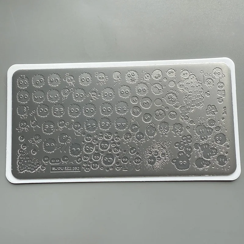 NAIL ART STAMPING PLATES BEENS FLOWERS IMAGEPLATES TEMPLATE