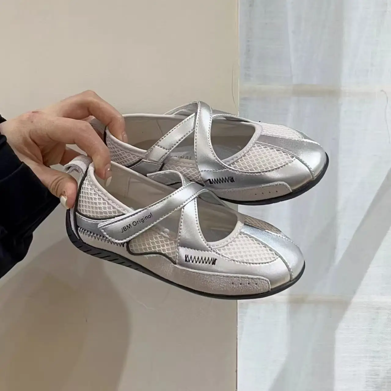 Mädchen Ballett-Sneaker 2026 – Neue Sommer Kinder Barfuß-Sneaker mit weicher Sohle, bequem, vielseitig, schick für Schule und Outdoor-Spiele – Detail 5