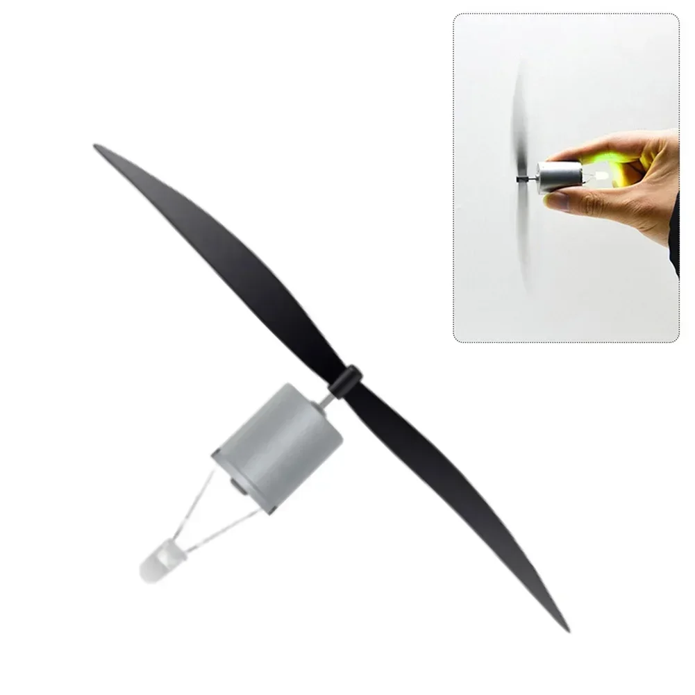 1pcs Mini Wind Turbine ABS Plastic Powerful Motor Versatile Teaching Tool For Withstanding Various Testing Conditions
