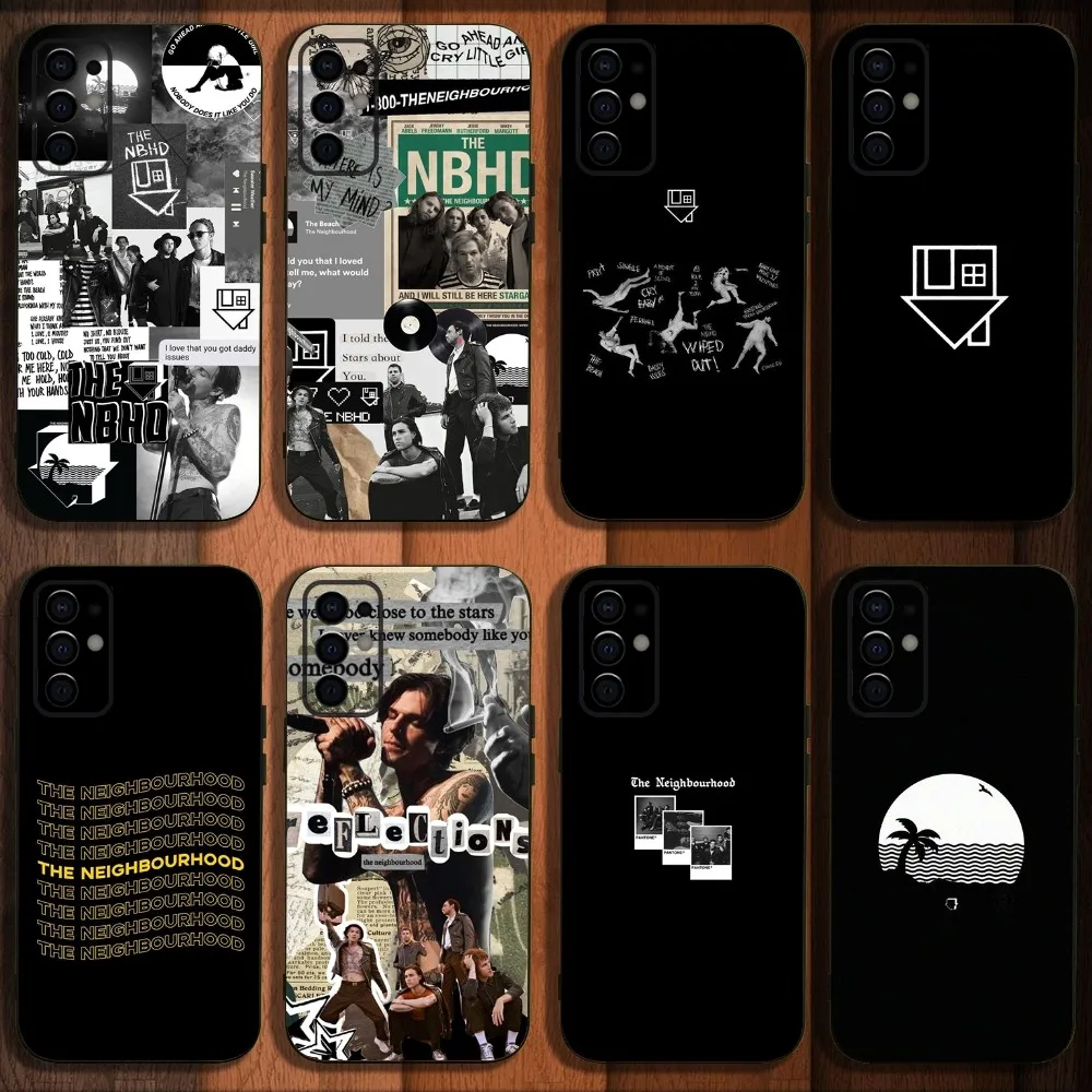 The N-Neighbourhood NBHD Phone Case For Samsung S24,S21,S22,S23,S30,Ultra,S20,Plus,Fe,Lite,Note,10,9,5G Black Soft Cover