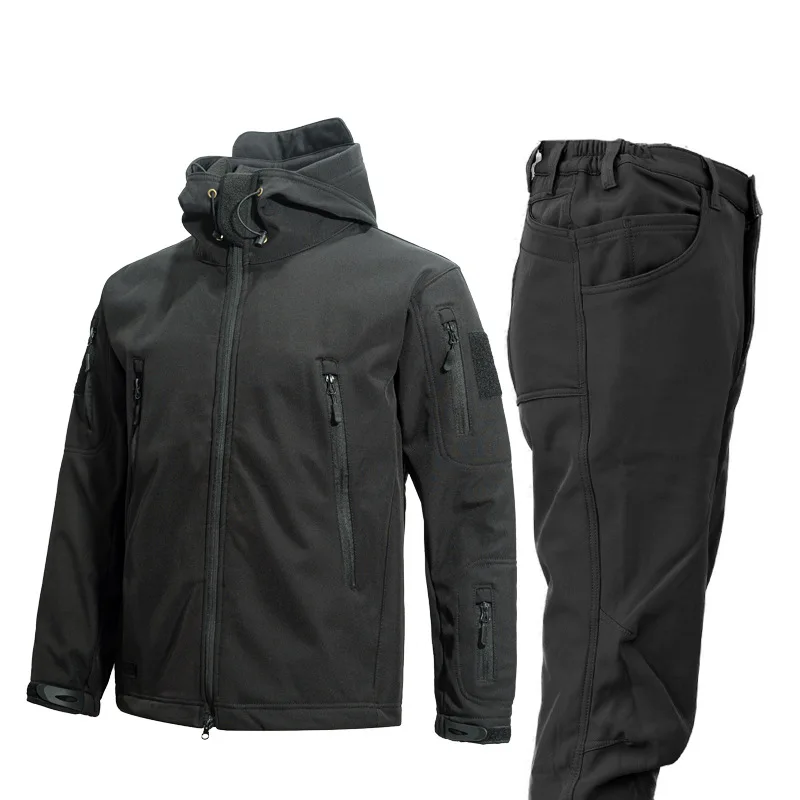 

Мужской теплый комплект, дышащая, повседневная, износостойкая, свободная, модная, для альпинизма, пешего туризма, кемпинга, туризма, мужская лыжная куртка