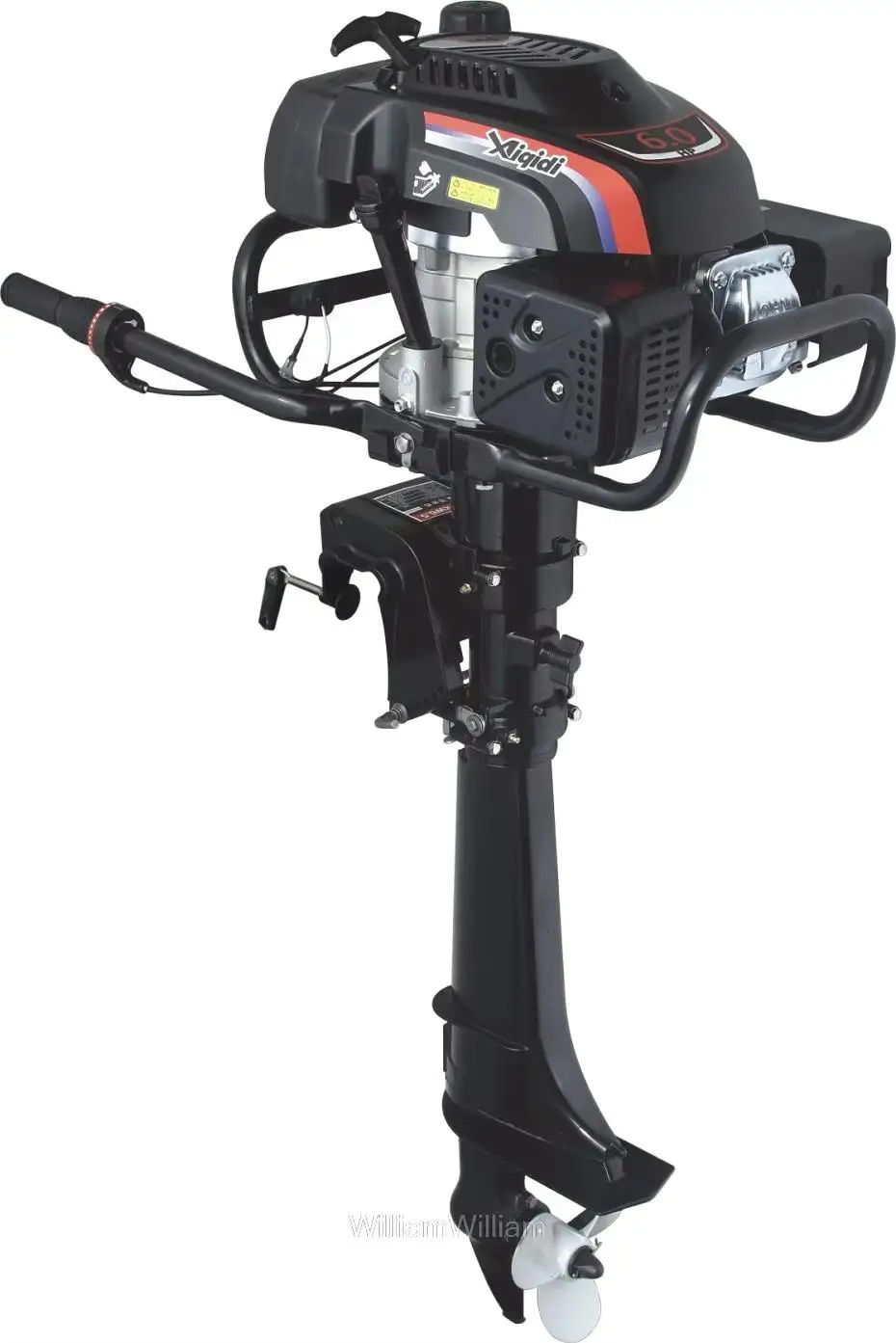 Wholesale/Retails Anqidi 4 Stroke 6.5 HP Air Cooled Marine Outboard/Rubber Boat Power/ Outboards Motors