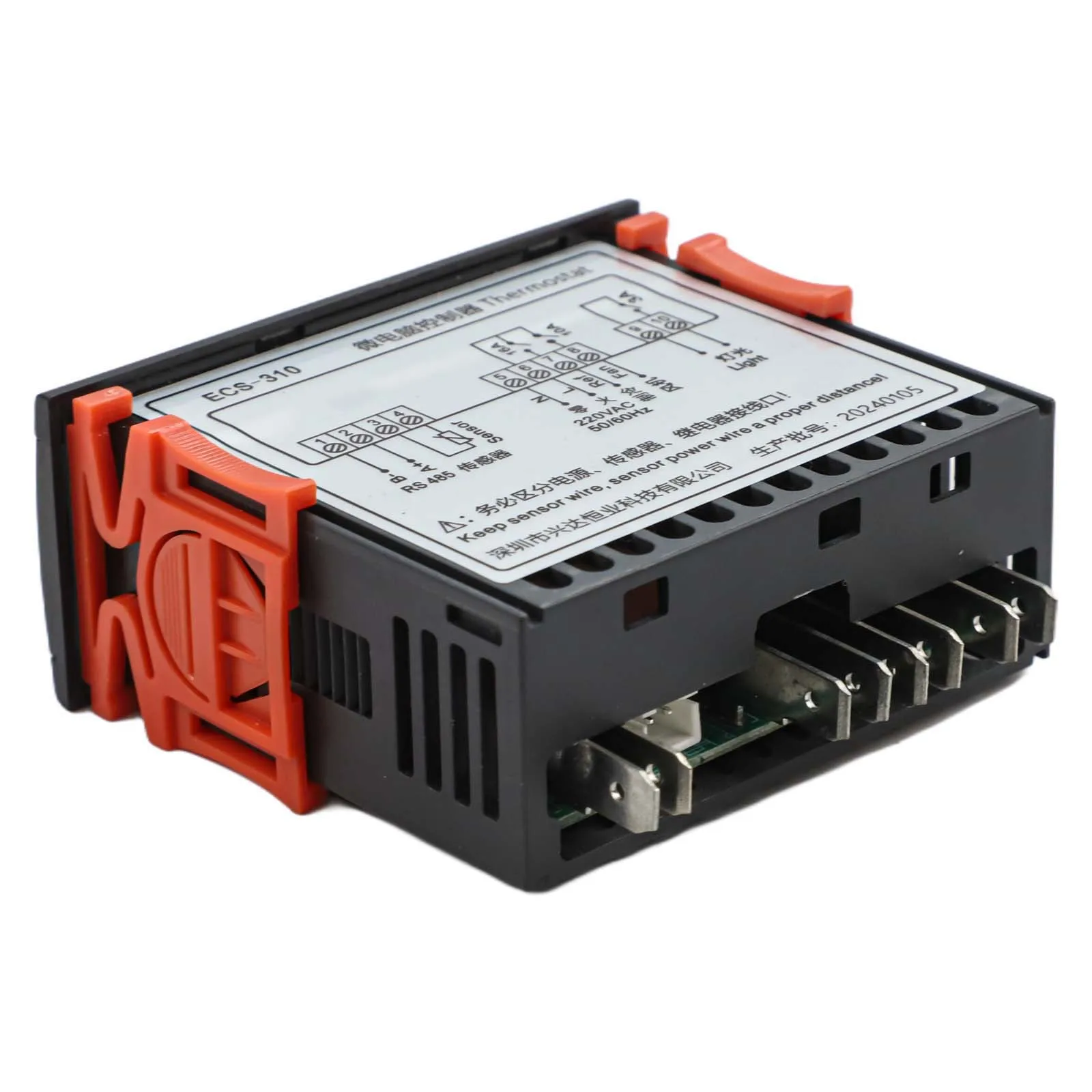 Fan Control System Automatic Temperature Control 71 * 29mm Real Time Temperature Display Control Logic For Compressor