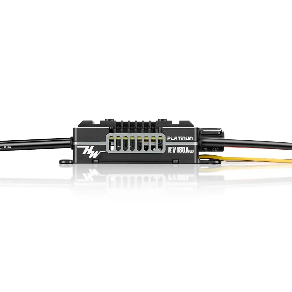 

2025 hot sale HobbyWing Platinum HV 180A V5 6-14S ESC High Voltage ESC for 550 580 600 700 Class Electric Main Rotor