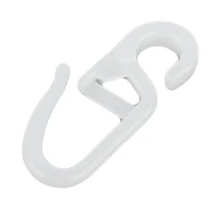 100 Curtain Hooks Curtain Hooks 100pcs Clip-on Hooks Curtain Hook Home Pleating Hooks With 10mm Eyelet Hook Office