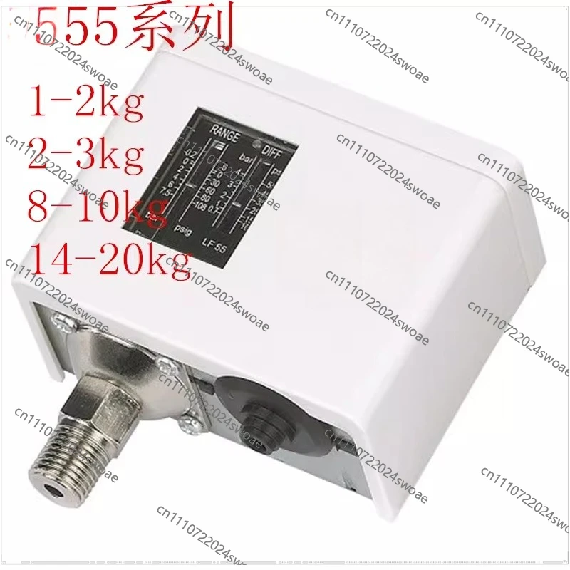 CompressorRefrigeration Steam Boiler Oil Air Water Switch High and Low Pressure Controller