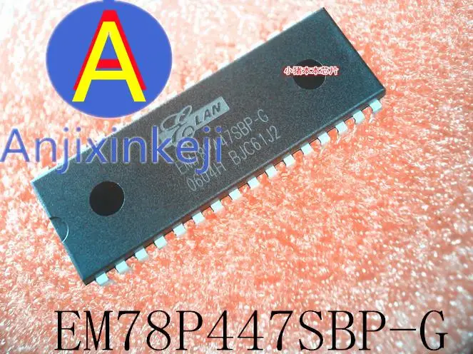 

5 шт., 100% оригинальная новая модель телефона лучшего качества EM78P447SBP EM78P447 DIP-32