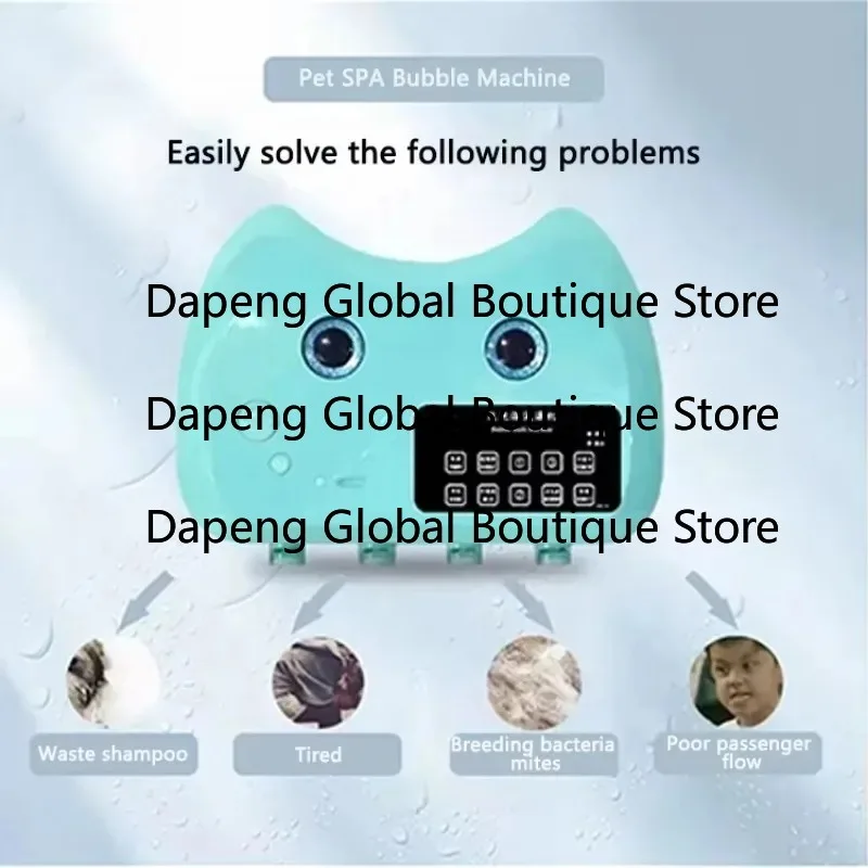 PET 4 Bottles Eco-Friendly ABS Plastic Pet SPA Hair Remo-val Mitts & Rollers for Cats and Dogs