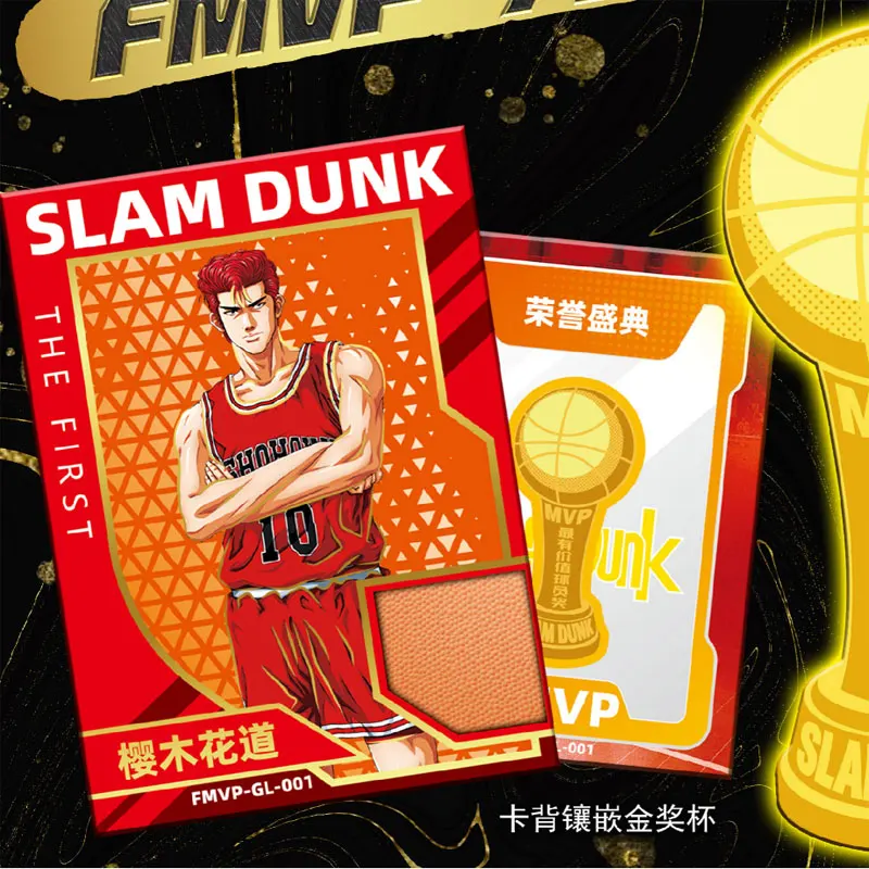 2024 New Bargain Price Slam Dunk Collection Card Japanese Anime Hanamichi Rukawa Booster Box CCG TCG Doujin Toys And Hobby Gift