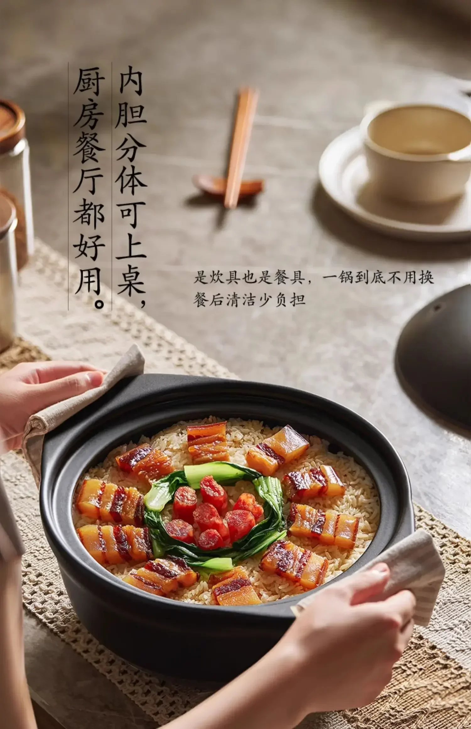 220V Midea Automatic Electric Stewpot for Soup, Multifunctional Fast Stewing and Boiling Pot AF