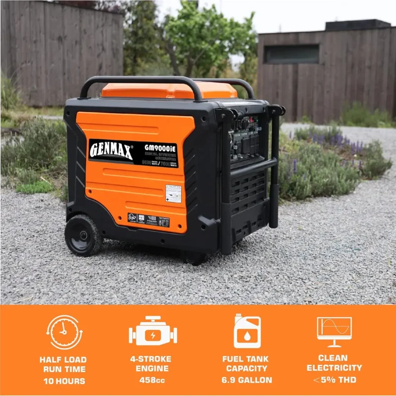 

Generator，EPA Compliant, Eco-Mode Feature, Ultra Lightweight for Backup Home Use & Camping