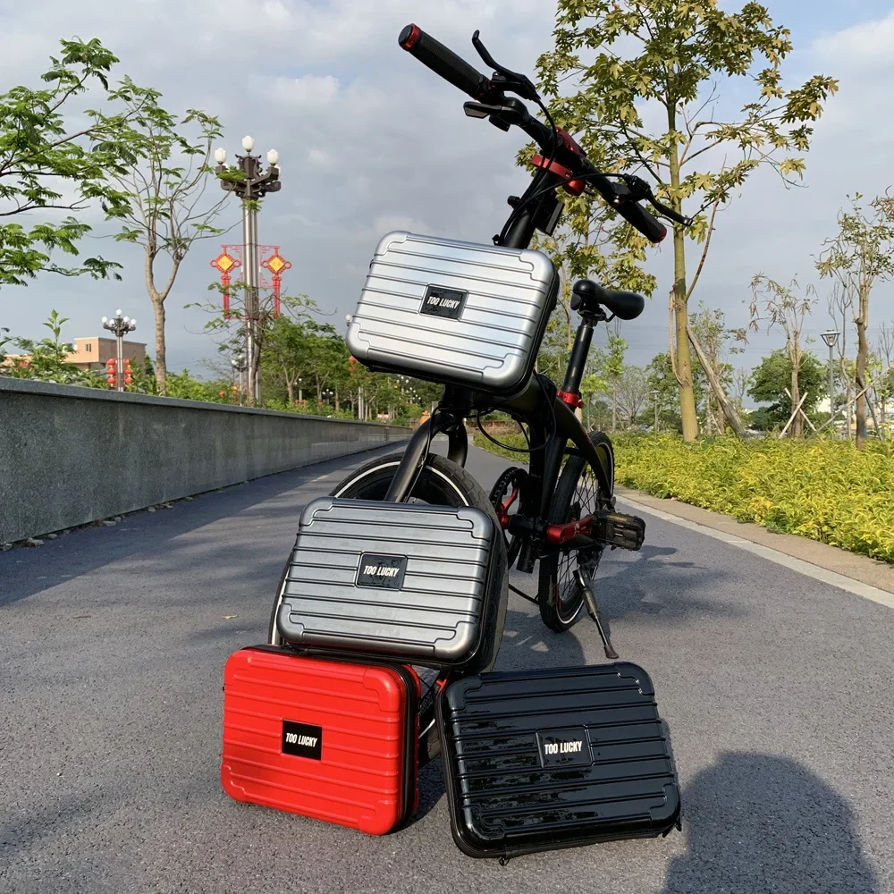 

Водонепроницаемая молния, велосипедная сумка размером 10 дюймов, передняя сумка, складной автомобиль, твердая сумка.