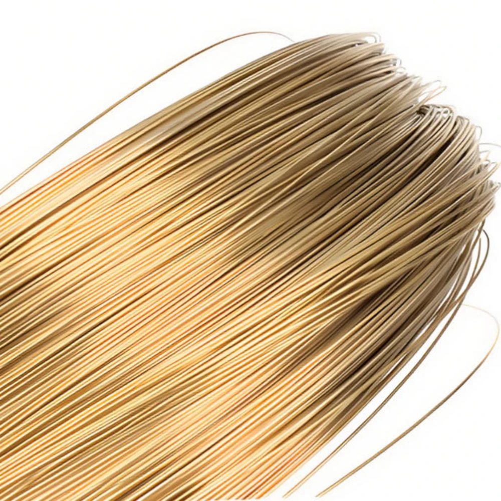 

5M Round H62 Brass Wire 1.5mm-5.0mm Brass Rod Copper Cable Flexible Metal Wire for Jewelry Making, Metal Shaping & DIY Craft