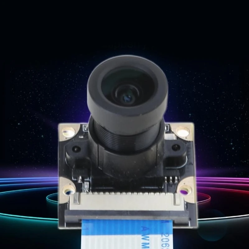 High Definition 5MP Kameramodul 1080P Webcam unterstützt OV5647 Sensor mit Flachbandkabel Webcam-Modul für RPi 2/4/3B+ – Detail 9