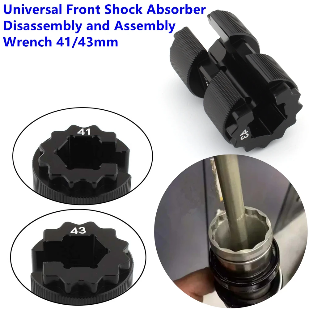 Front Shock Absorber Disassembly and Assembly Wrench For KAWASAKI Z1000 ZX10R ZX6R For Ducati V2 V4 1199