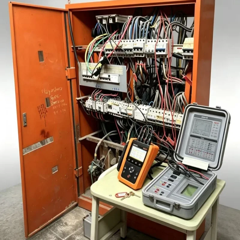 

3 Phase Mi550 Oscillogram Electric Energy Meter 32GB Data Logger Handheld Power Quality Analyzer