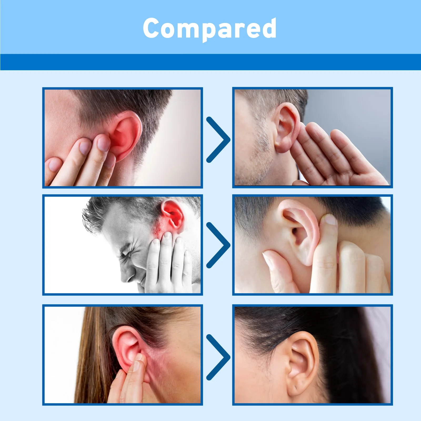 Tinnitus Treatment Drops Reduce Ear Ringing Buzzing Relieve Ear Pain Swelling Anti Inflammatory Restore Hearing Ear Care Serum