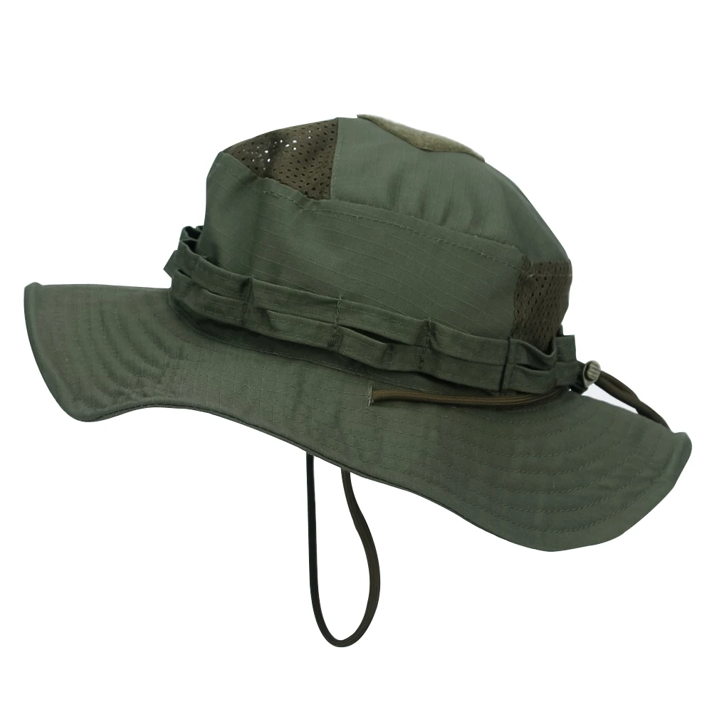 1 Stück/3 Stück Camo Boonie Hut Sonnenschutz Atmungsaktiver Fischerhut Herren Outdoor Wandern Jagd Angeln Winddichter Fischerhut