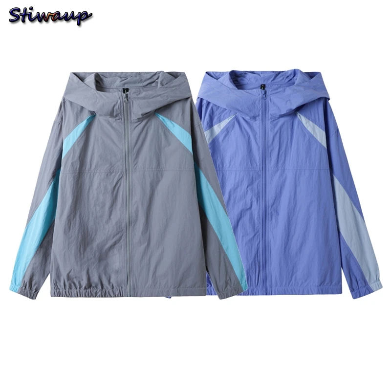 Sun Protection Clothing Coat Summer Hoodies Women Uv Blocking Hooded Jacket Skin Coats Waterproof Men's Lightweight Windbreaker