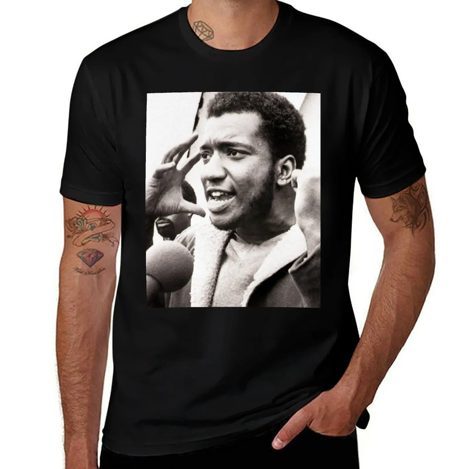 Fred Hampton 1969 T-Shirt Construction Work Tee Shirt T-Shirt