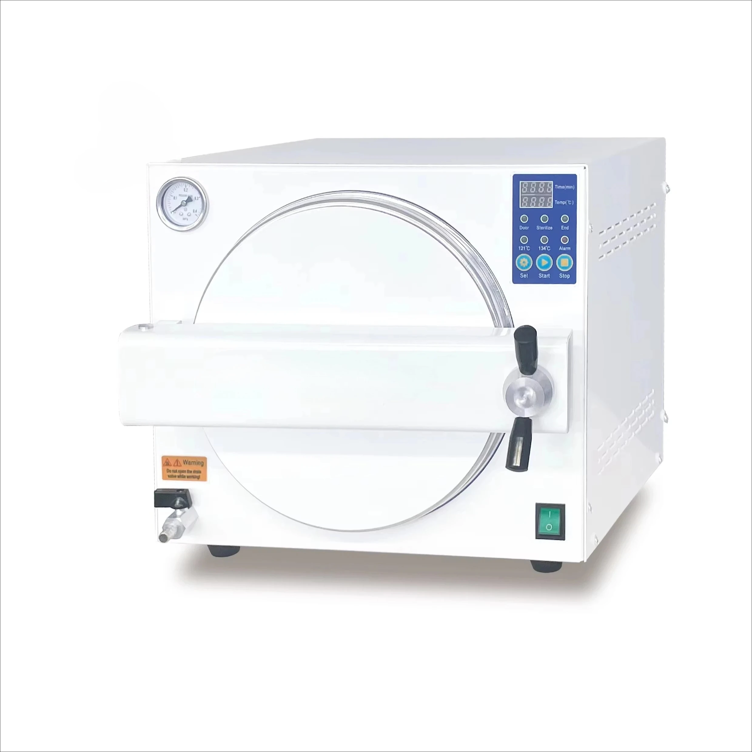 

18L/23L Professional Small Capacity Clinic Desktop Dental Autoclave Table Top Steam Sterilizer Class N Autoclave