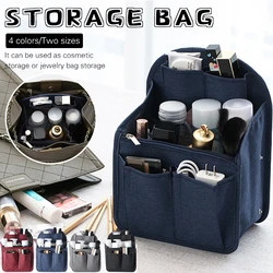 Borsa tote con cerniera per borsa, borsa interna, organizer, inserto, grande capacità