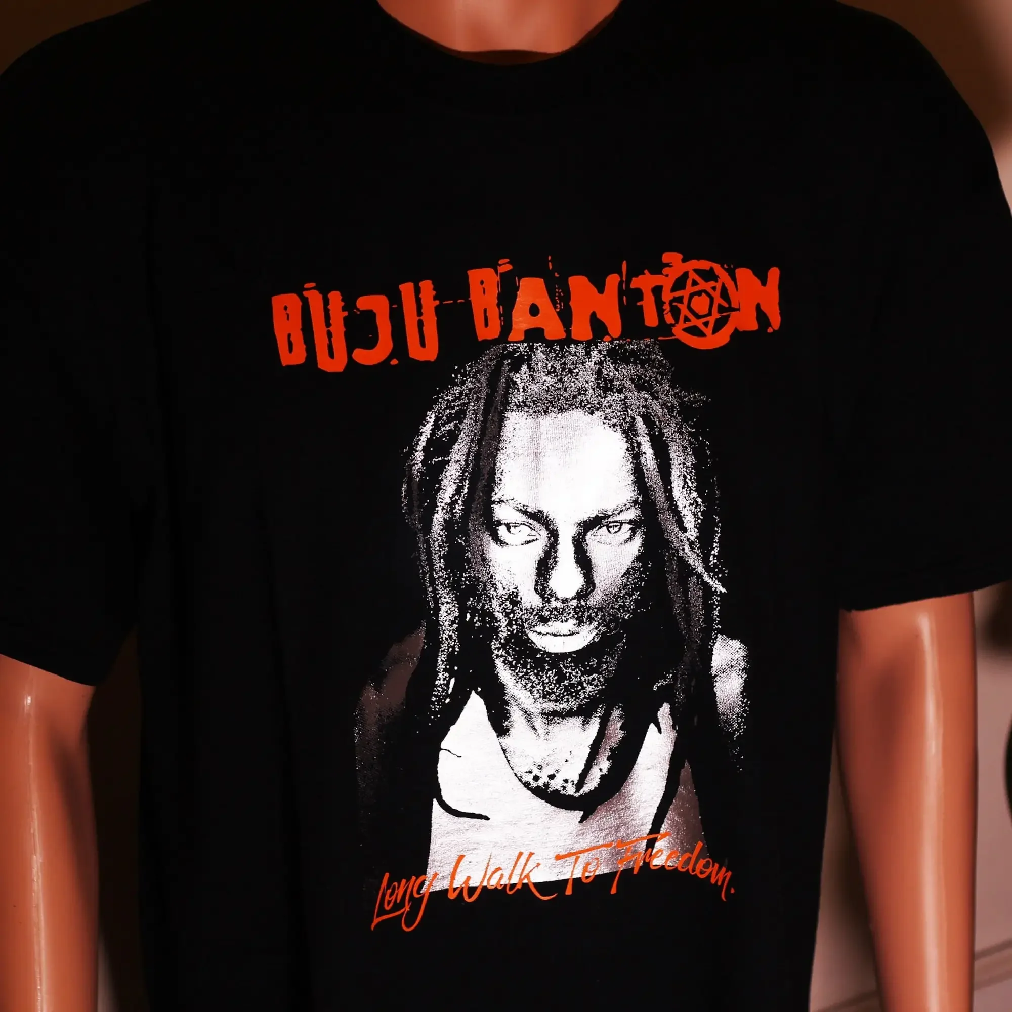 Buju Banton Gargamel Rasta Long Walk To Freedom Selassie Jamaica Kingston Reggae Music Dancehall Caribbean Culture T Shirt