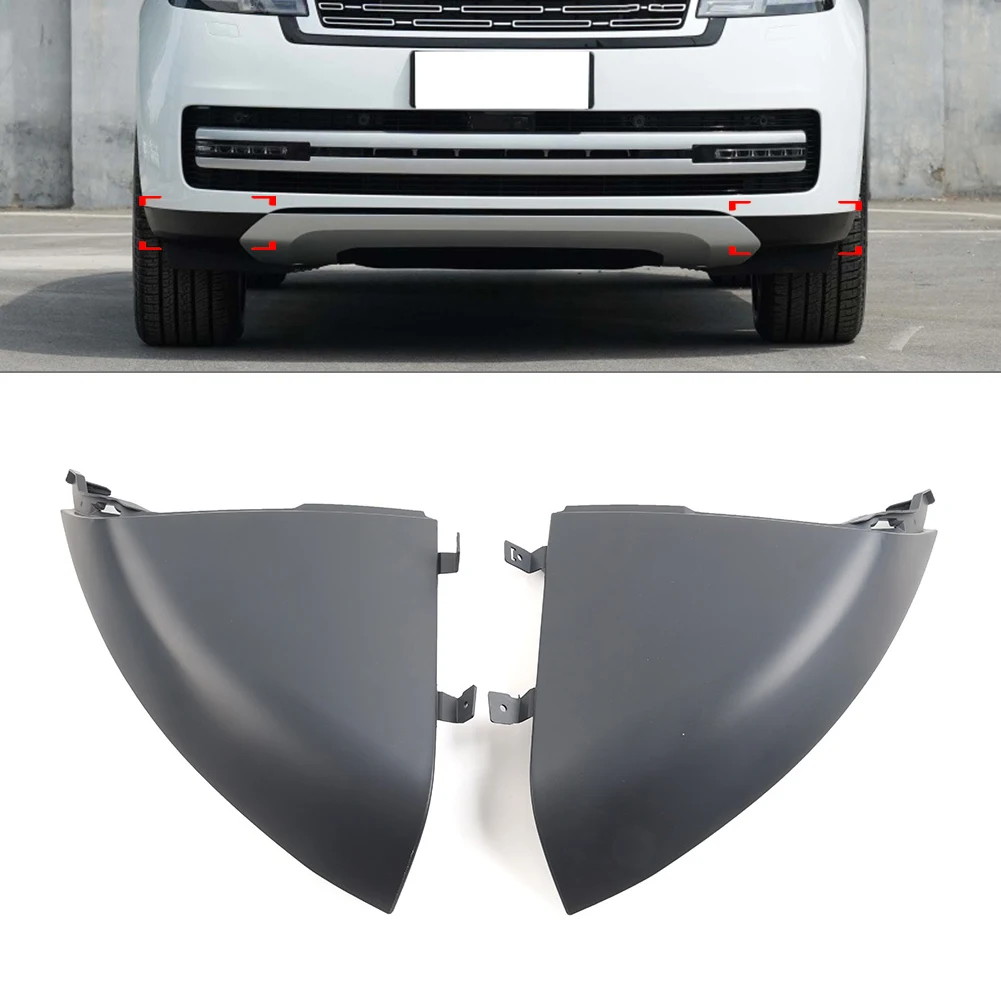 

2Pcs Unpainted Car Front Bumper Lower Air Deflector Spoiler Side Corner Protector For Land Rover Range Rover 2023+