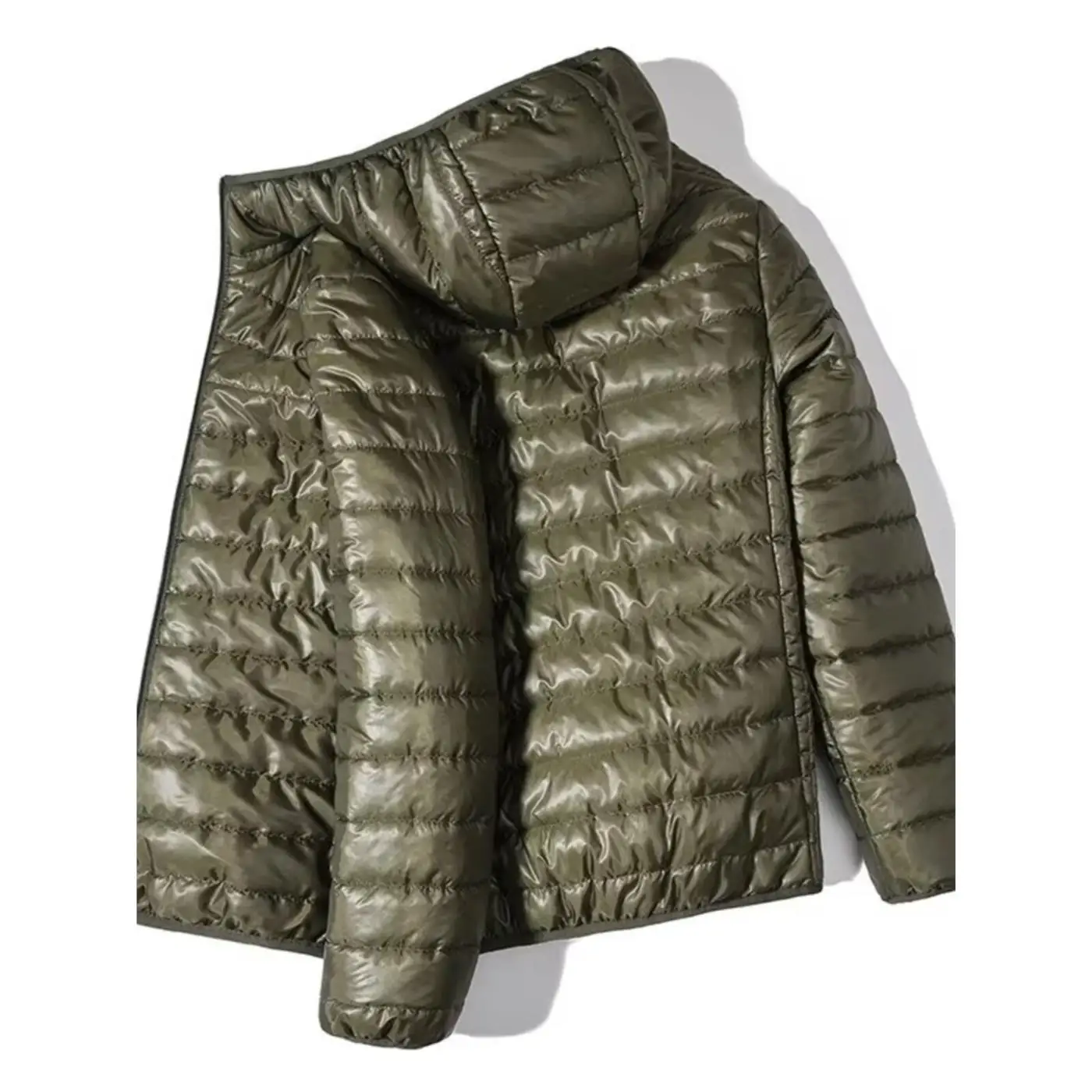 

Мужская легкая пуховая куртка с капюшоном для весны, осени и зимы, новый стиль, прочная, теплая, хлопковая, для активного отдыха, модный тренд