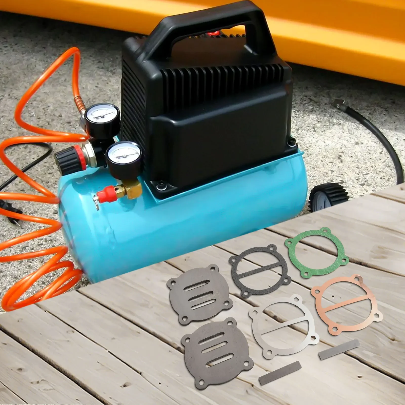 

Brand New Valve Plate Set Air Cylinder Air Pump Fitting Spare Parts Accessories Air Compressor For 65 Type Gasket