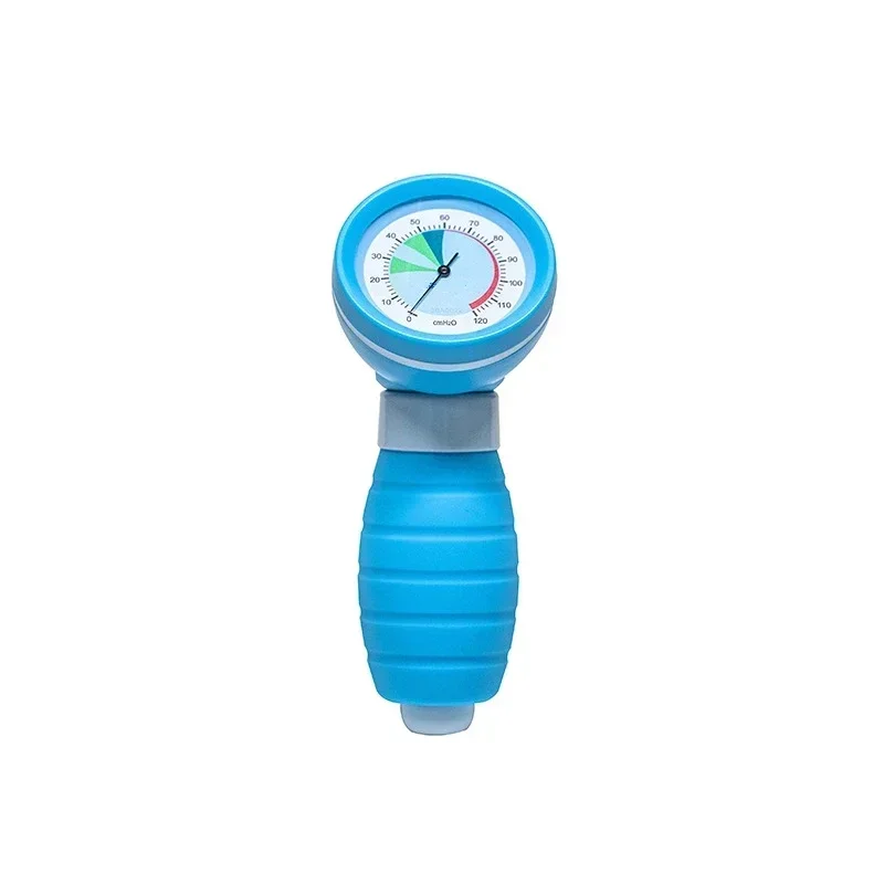 Cuff Inflator Pressure Gauge with Luer Connector and Tubing