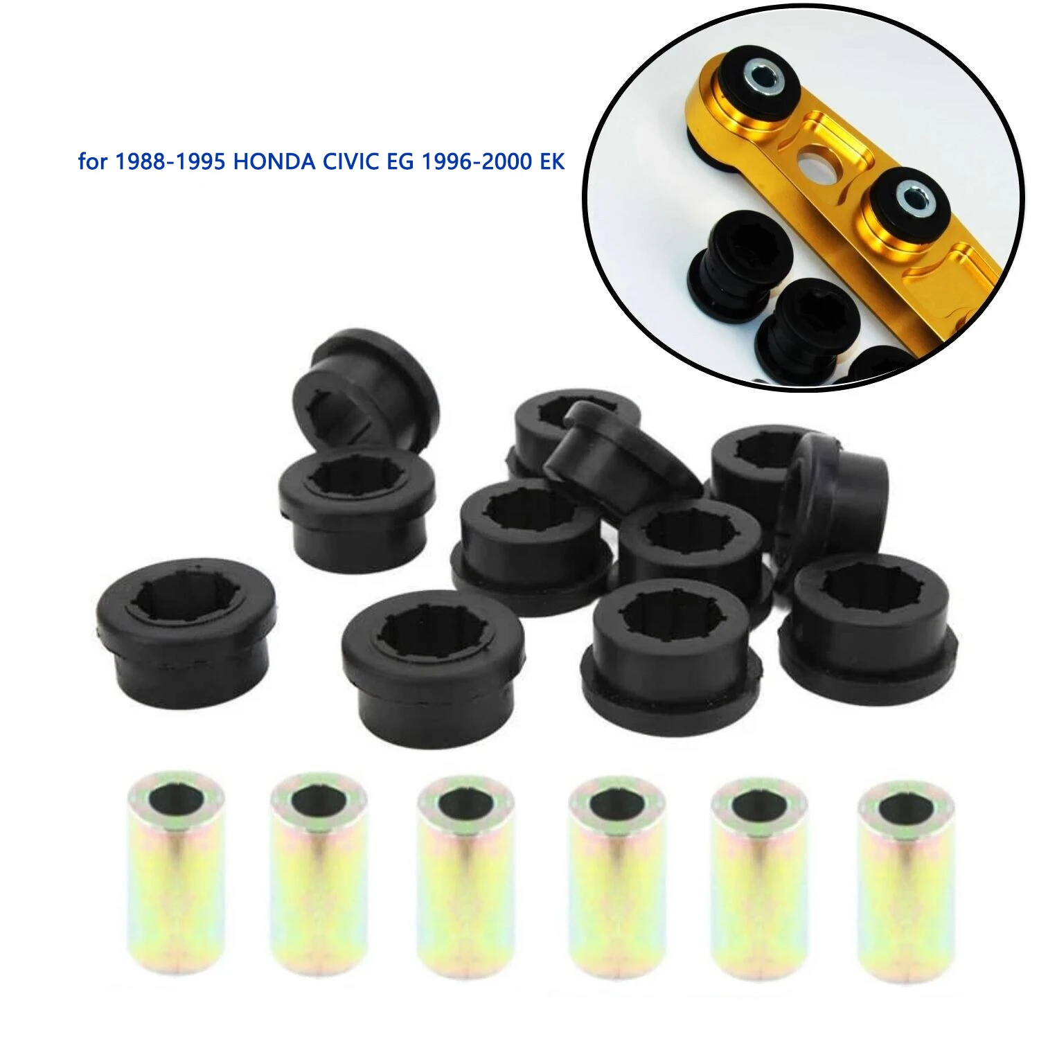 Rennwagen-Zubehör: Unterer Querlenker-Buchsen-Kit für 1988-1995 HONDA CIVIC EG 1996-2000 EK