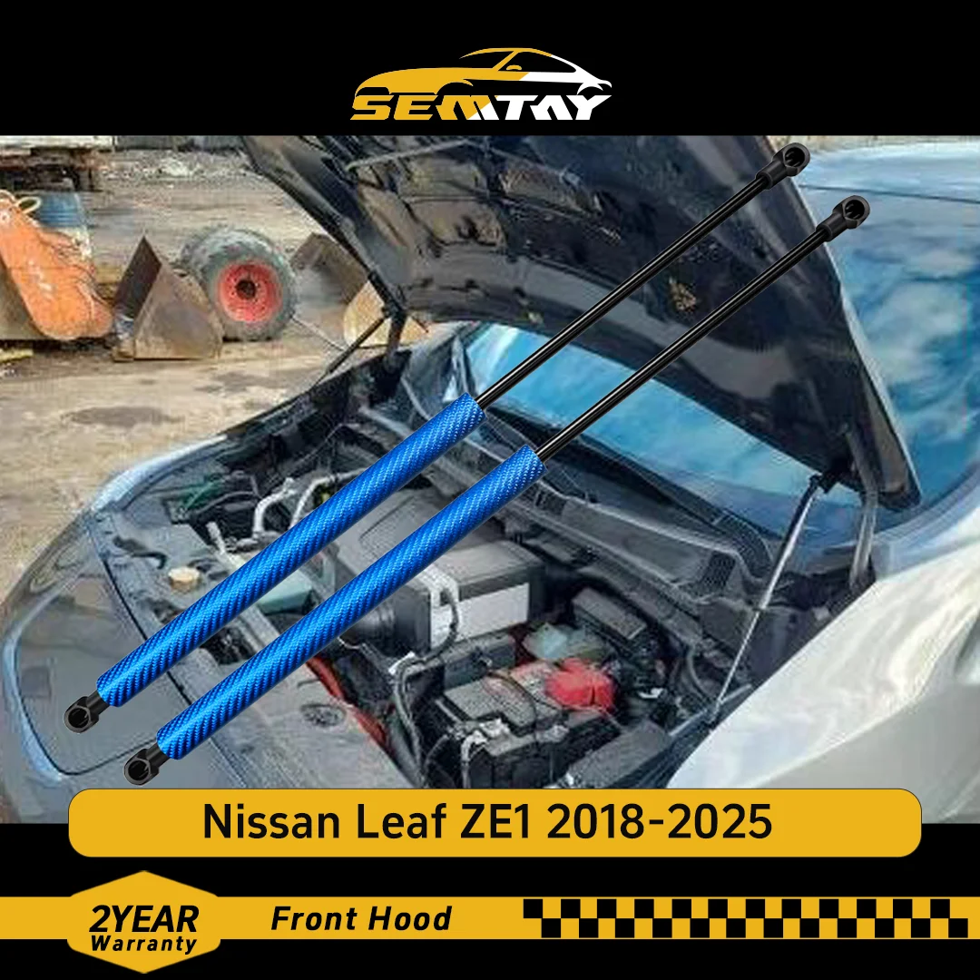 

Стойки капота SEMTAY для Nissan Leaf ZE1 2018-2025, амортизаторы капота, совместимые с демпфером капота, автозапчасти