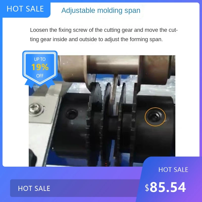 Hand Operated Axial Resistor Lead Bender U/F/I Shape Manual Resistor Forming Machine For Electronic Parts Forming