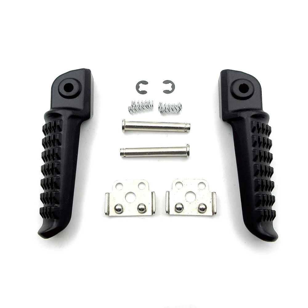 Motorcycle Footrests Front&Rear Foot Pedal Foot Rests Pegs For Kawasaki ER6N Ninja 250R 650R ZX9R ZX10R Z750/Z750S Z1000 Z1000SX