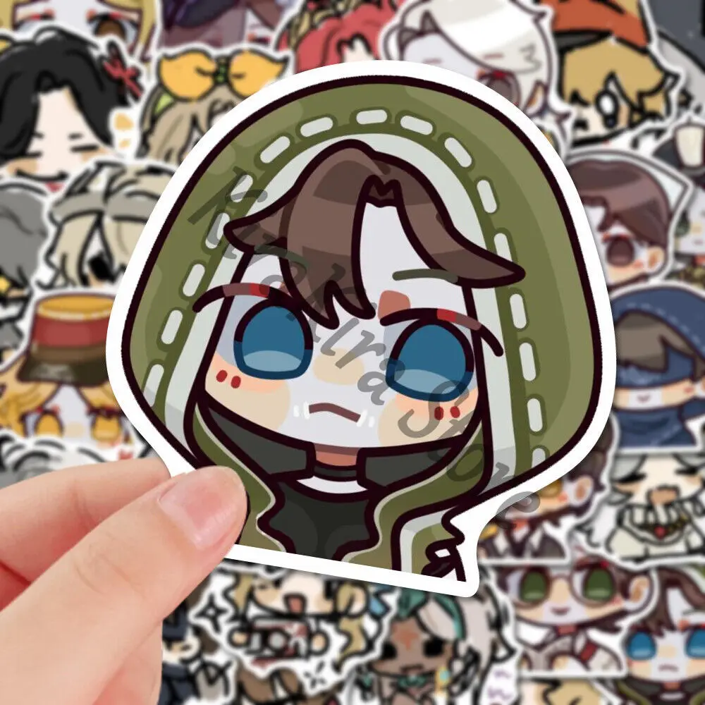 Norton Campbell Decals Identity V Decor อะนิเมะหมวดหมู่คอสเพลย์ Paster Naib Subedar สติกเกอร์ 50pcs Mike Morton เครื่องเขียนประดับชุด