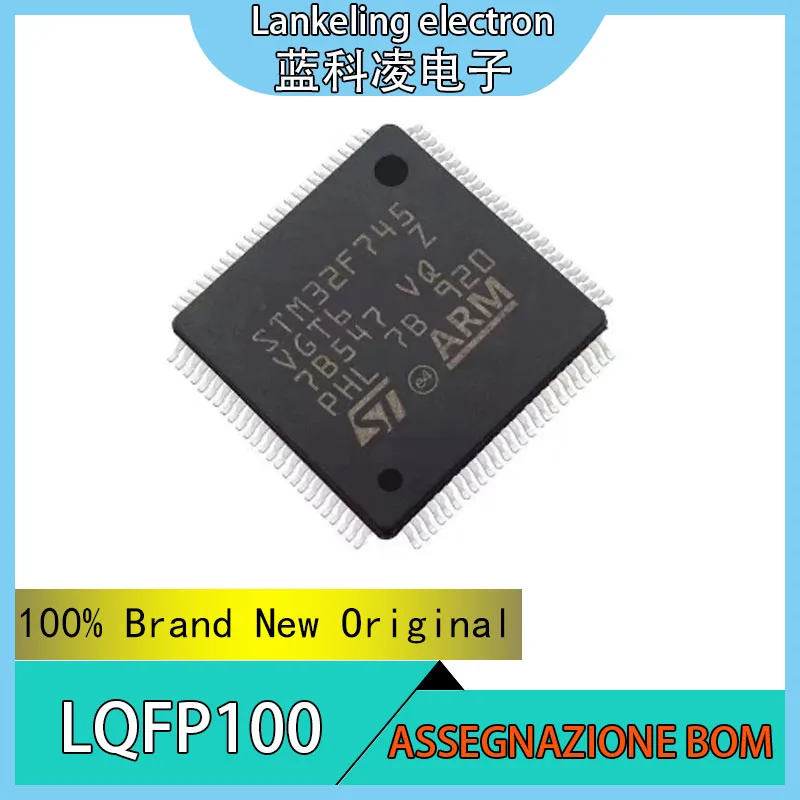 

STM32F745VGT6 STM STM32F STM32F745 STM32F745VG STM32F745VGT 100% Brand New Original MCU LQFP-100 chip