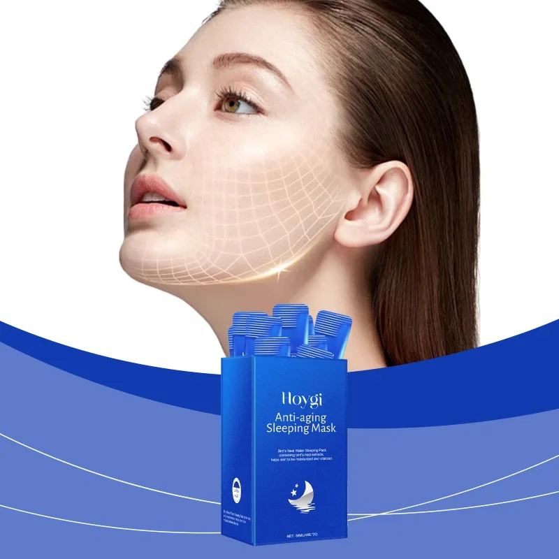 Anti-aging Sleeping Mask Hydrating Moisturizing Shrink Pore Deep Cleansing Mask Facial Care Gentle Brightens Skin Tender Skin