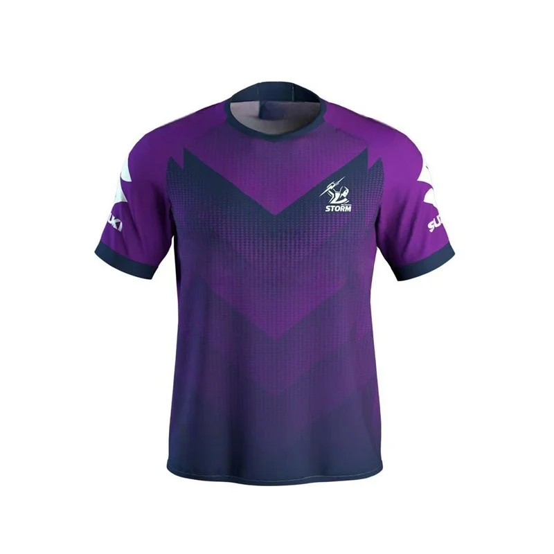 2026 Storm Team Men's T-shirt Rugby Jersey Quick Drying Size S-5XL 