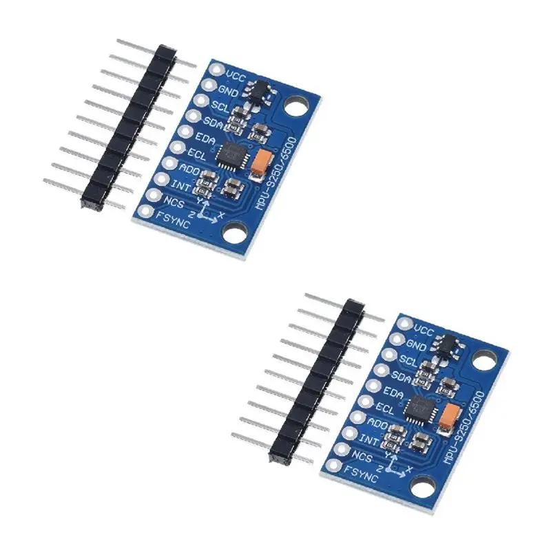 

A32T-2PCS GY-9250 MPU-9250 9-Axis Sensor Module Attitude +Gyro+Accelerator+Magnetometer Sensor Module MPU9250 SPI/IIC