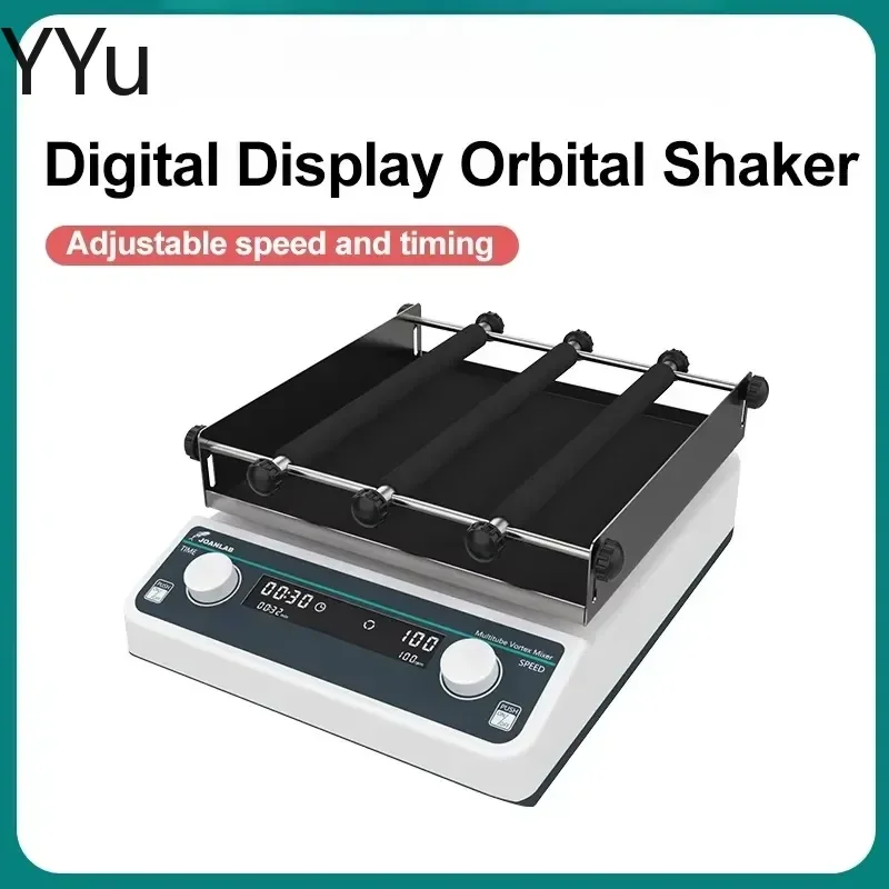 for LCD Display Lab Orbital Shaker Multi-purpose Horizontal Swing Speed Oscillator Adjustable Speed Laboratory Equipment