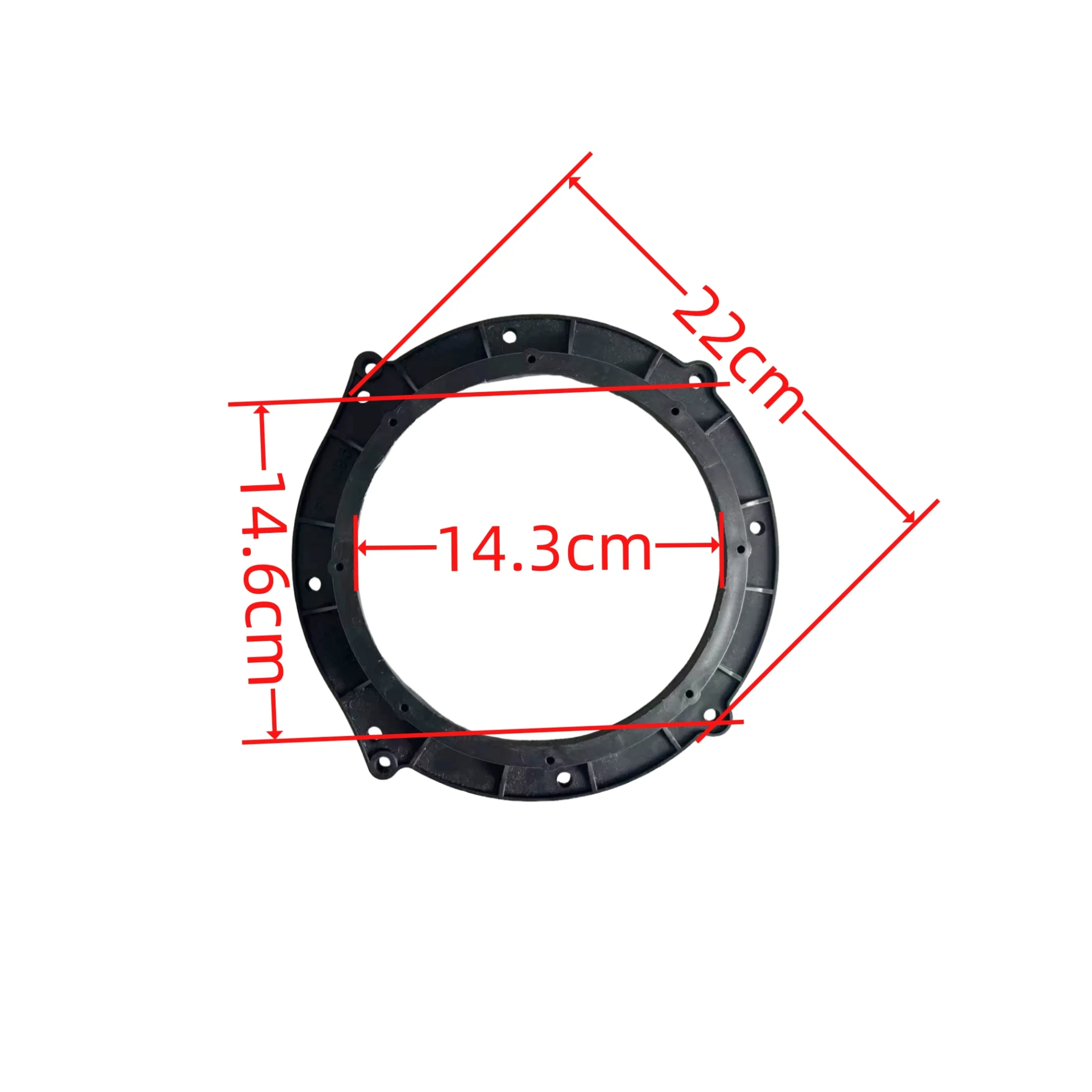 High Quality  6.5 Inch for AODI Audio Conversion Speaker Pad Spacers Tweeter Bracket Adapter Mount A Pair