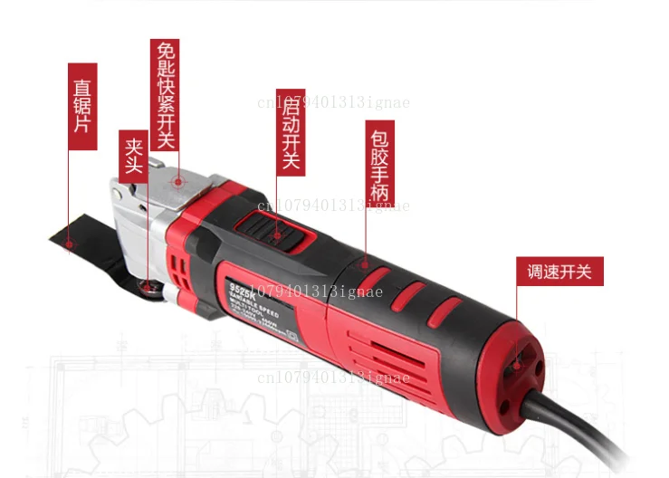 

Electric left and right swing Sanda machine, bone position rib grinding machine, mold saving plane polishing machine 500W power